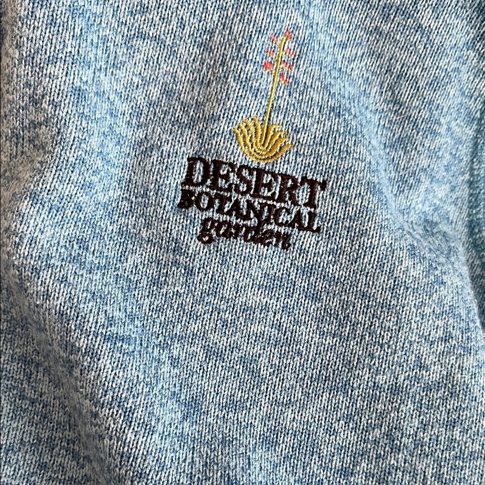 Landway Zip-up Sweater Jacket Desert Botanical garden Detail Size XL - Picture 2 of 6